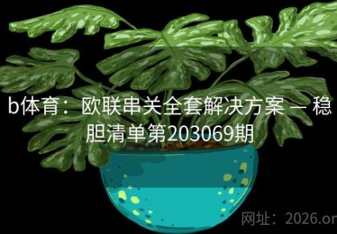 b体育：欧联串关全套解决方案 — 稳胆清单第203069期