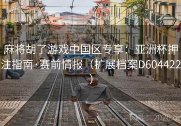 麻将胡了游戏中国区专享：亚洲杯押注指南·赛前情报（扩展档案D604422）