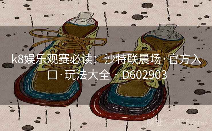 k8娱乐观赛必读：沙特联晨场·官方入口·玩法大全 · D602903
